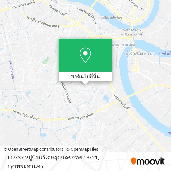997 / 37 หมู่บ้านวิเศษสุขนคร ซอย 13 / 21 แผนที่