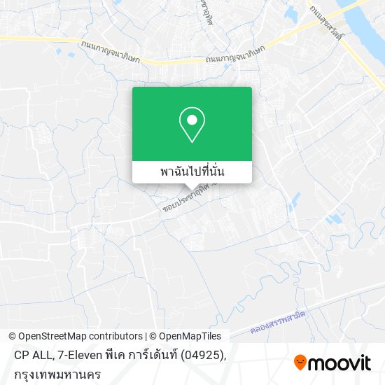 CP ALL, 7-Eleven พีเค การ์เด้นท์ (04925) แผนที่