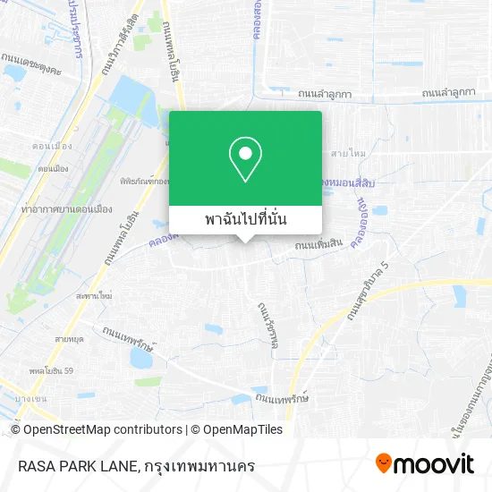 RASA PARK LANE แผนที่