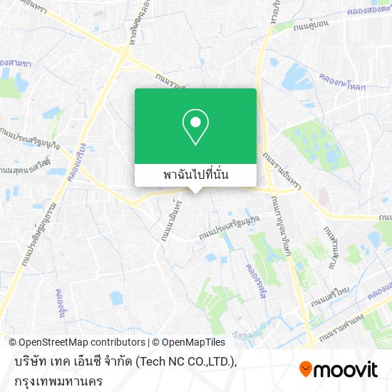 บริษัท เทค เอ็นซี จำกัด (Tech NC CO.,LTD.) แผนที่