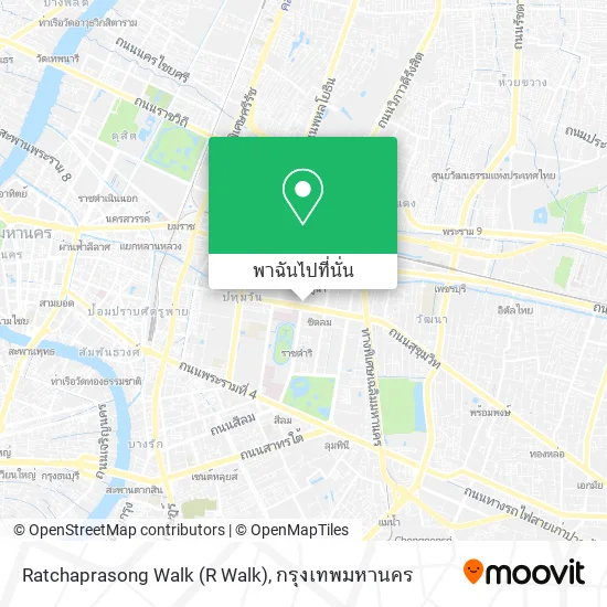 Ratchaprasong Walk (R Walk) แผนที่