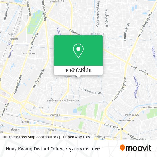 Huay-Kwang District Office แผนที่