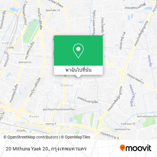 20 Mithuna Yaek 20, แผนที่
