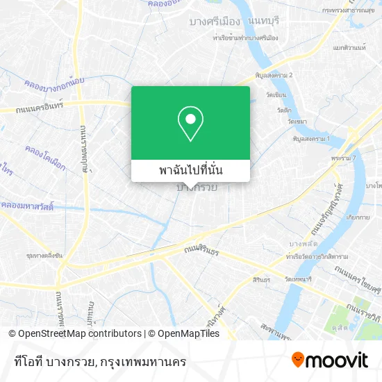 ทีโอที บางกรวย แผนที่
