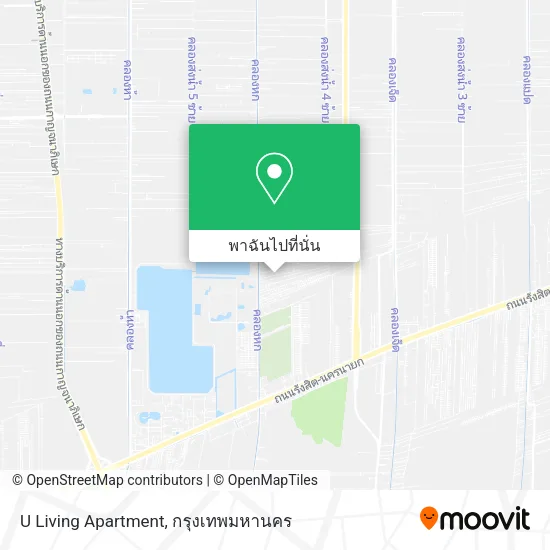 U Living Apartment แผนที่