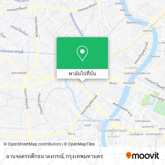 ลานจอดรถตึกธนาลงกรณ์ แผนที่