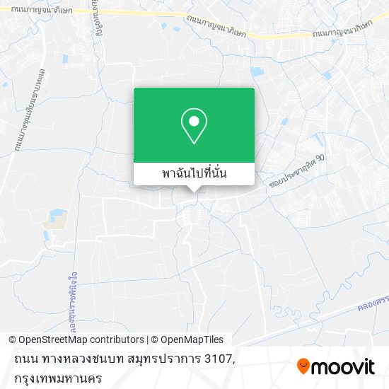 ถนน ทางหลวงชนบท สมุทรปราการ 3107 แผนที่