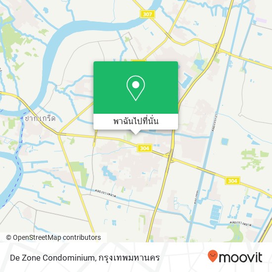 De Zone Condominium แผนที่