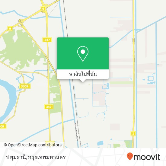 ปทุมธานี แผนที่