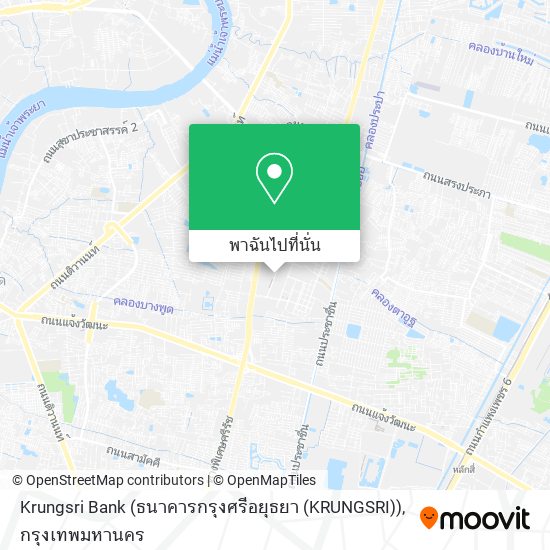 Krungsri Bank (ธนาคารกรุงศรีอยุธยา (KRUNGSRI)) แผนที่
