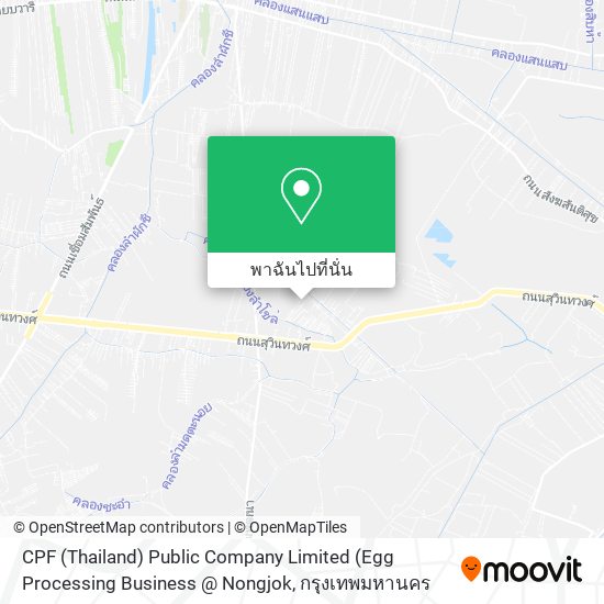 CPF (Thailand) Public Company Limited (Egg Processing Business @ Nongjok แผนที่