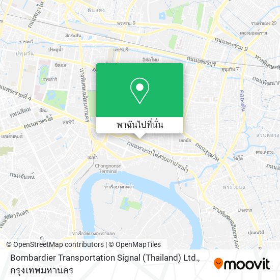 Bombardier Transportation Signal (Thailand) Ltd. แผนที่