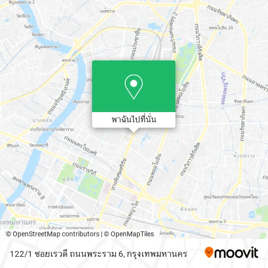 122/1 ซอยเรวดี ถนนพระราม 6 แผนที่
