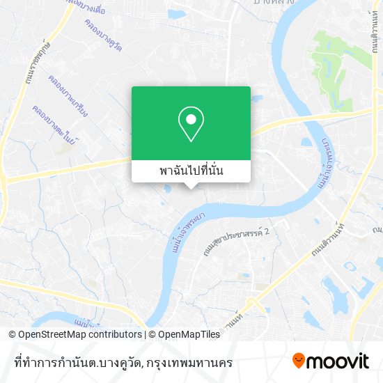 ที่ทำการกำนันต.บางคูวัด แผนที่