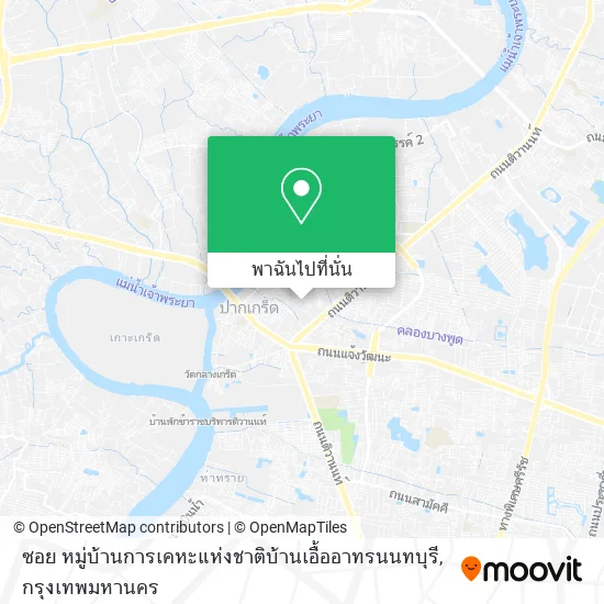 ซอย หมู่บ้านการเคหะแห่งชาติบ้านเอื้ออาทรนนทบุรี แผนที่