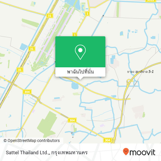 Sattel Thailand Ltd., แผนที่