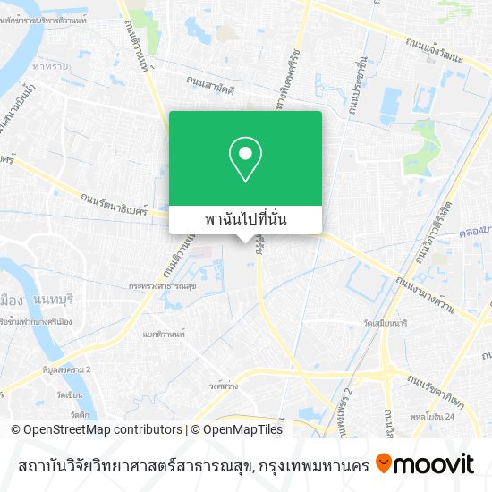 สถาบันวิจัยวิทยาศาสตร์สาธารณสุข แผนที่