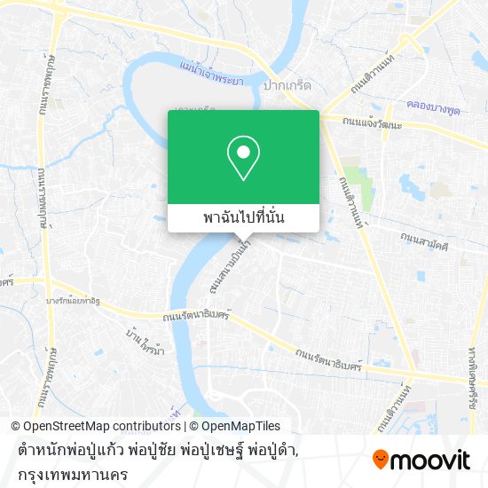 ตำหนักพ่อปู่แก้ว พ่อปู่ชัย พ่อปู่เชษฐ์ พ่อปู่ดำ แผนที่