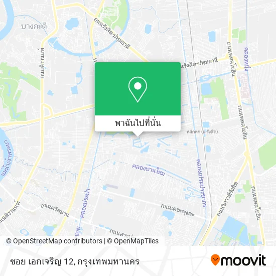 ซอย เอกเจริญ 12 แผนที่