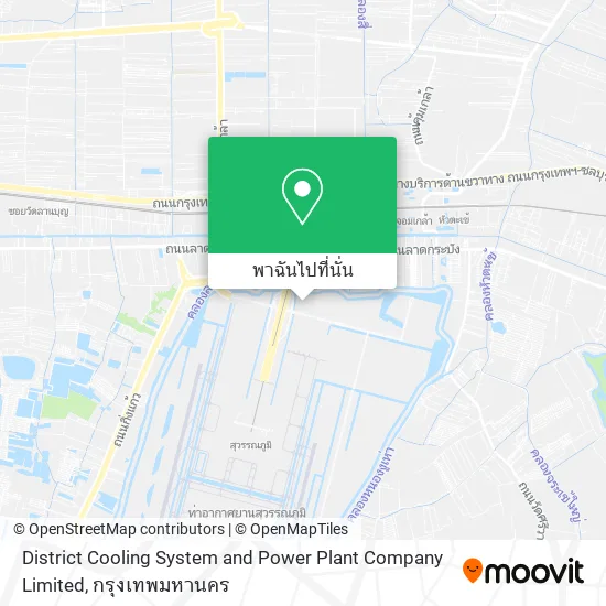 District Cooling System and Power Plant Company Limited แผนที่