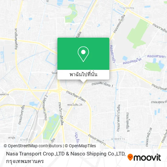 Nasa Transport Crop.,LTD & Nasco Shipping Co.,LTD แผนที่