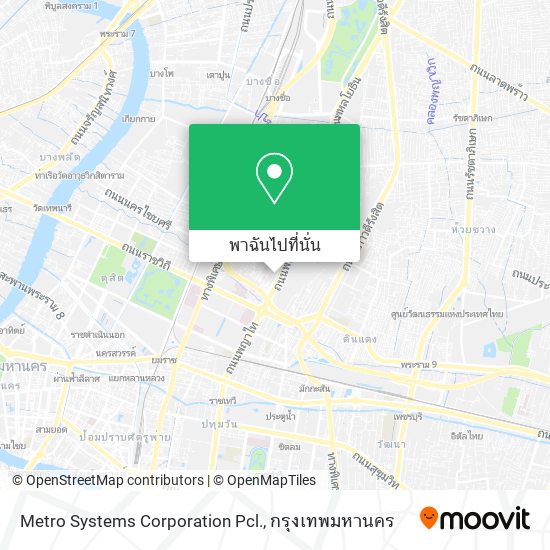 Metro Systems Corporation Pcl. แผนที่