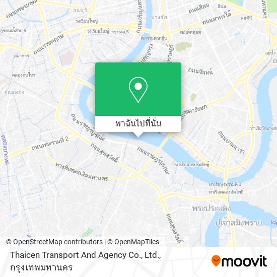 Thaicen Transport And Agency Co., Ltd. แผนที่