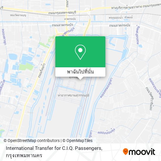 International Transfer for C.I.Q. Passengers แผนที่