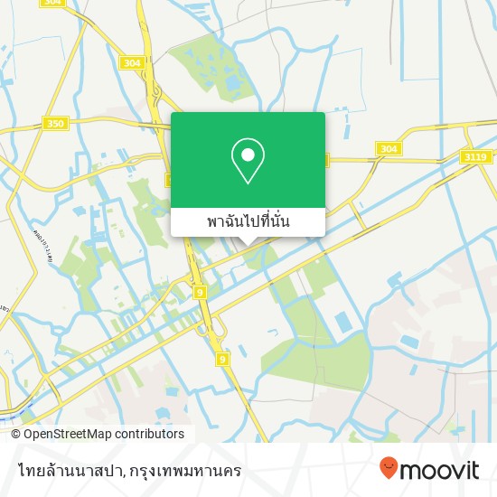 ไทยล้านนาสปา แผนที่