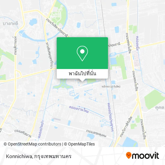 Konnichiwa แผนที่