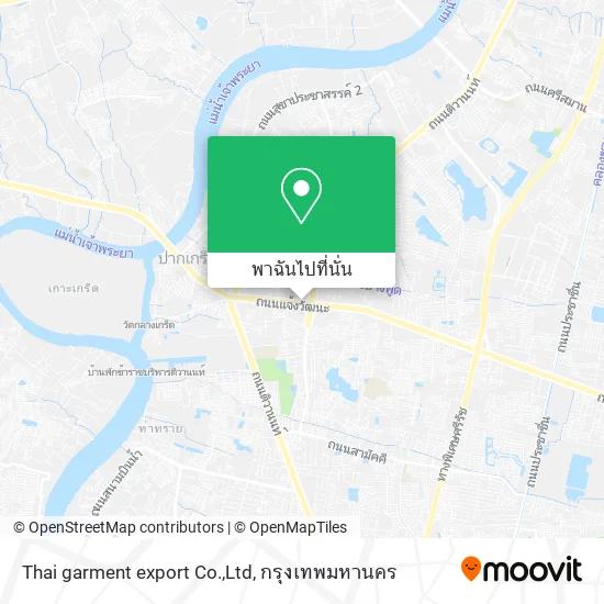 Thai garment export Co.,Ltd แผนที่
