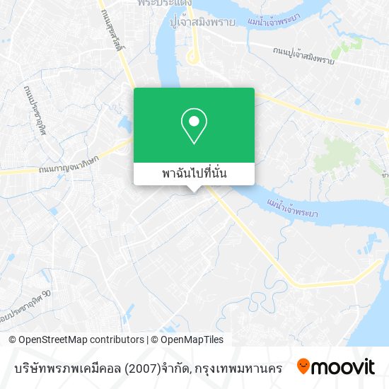 บริษัทพรภพเคมีคอล (2007)จำกัด แผนที่