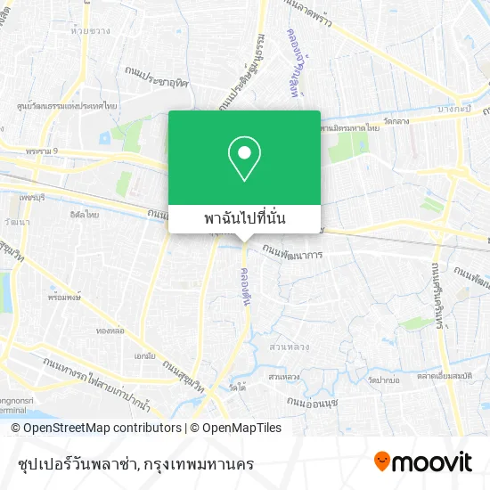 ซุปเปอร์วันพลาซ่า แผนที่