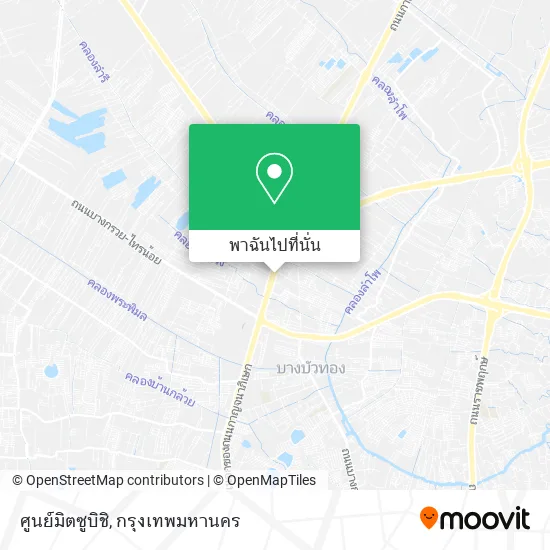 ศูนย์มิตซูบิชิ แผนที่