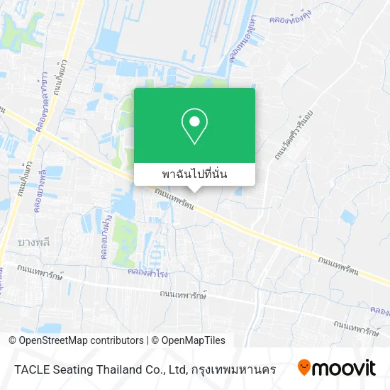 TACLE Seating Thailand Co., Ltd แผนที่