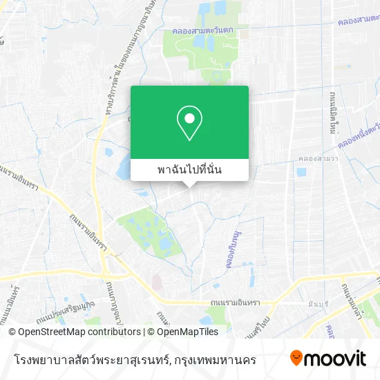 โรงพยาบาลสัตว์พระยาสุเรนทร์ แผนที่