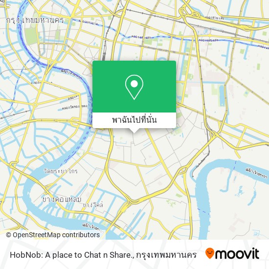 HobNob: A place to Chat n Share. แผนที่