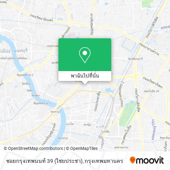 ซอยกรุงเทพนนท์ 39 (ไชยประชา) แผนที่