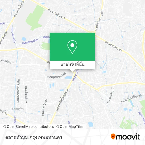 ตลาดหัวมุม แผนที่