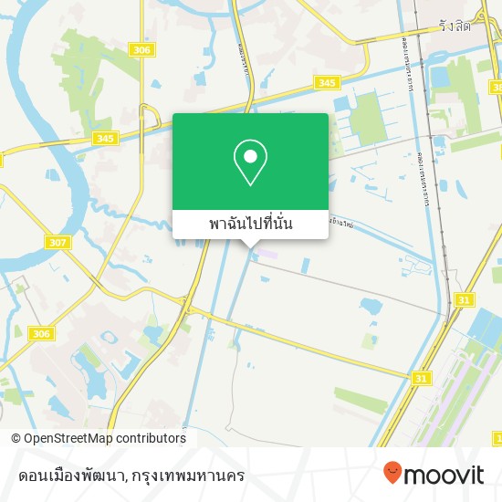 ดอนเมืองพัฒนา แผนที่