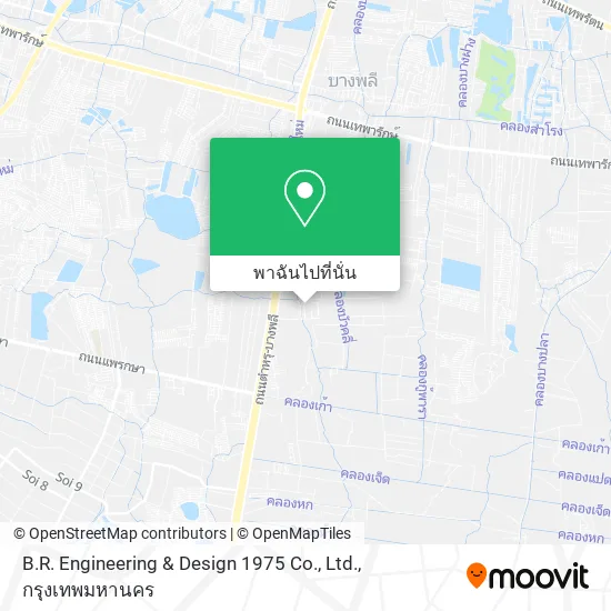 B.R. Engineering & Design 1975 Co., Ltd. แผนที่