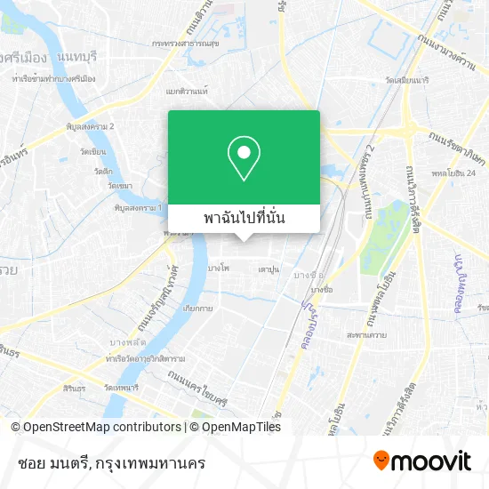 ซอย มนตรี แผนที่