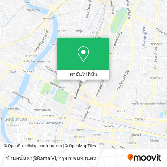 บ้านอนันดา@Rama VI แผนที่