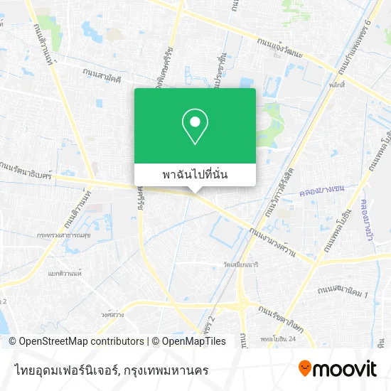 ไทยอุดมเฟอร์นิเจอร์ แผนที่