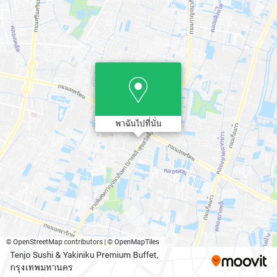 Tenjo Sushi & Yakiniku Premium Buffet แผนที่