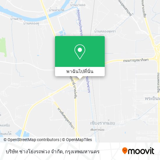 บริษัท ช่างโย่งรถพ่วง จำกัด แผนที่