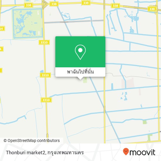 Thonburi market2 แผนที่