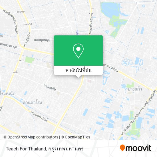 Teach For Thailand แผนที่