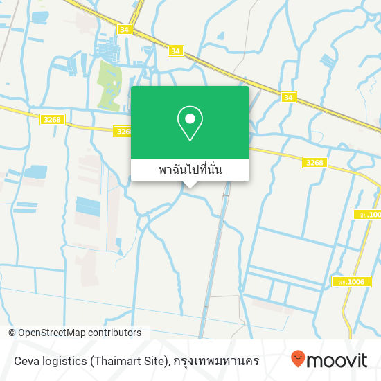 Ceva logistics (Thaimart Site) แผนที่