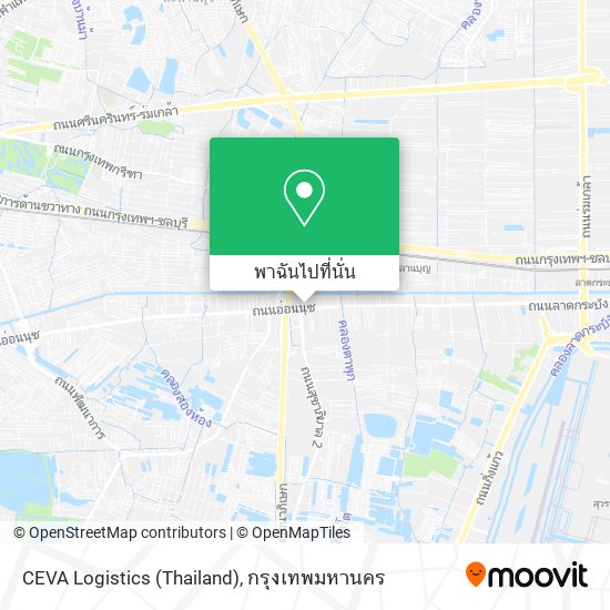 CEVA Logistics (Thailand) แผนที่